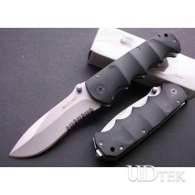 High Quality OEM MAXAM-Y0853 Black Bear Folding Knife Outdoor Tool UDTEK00488